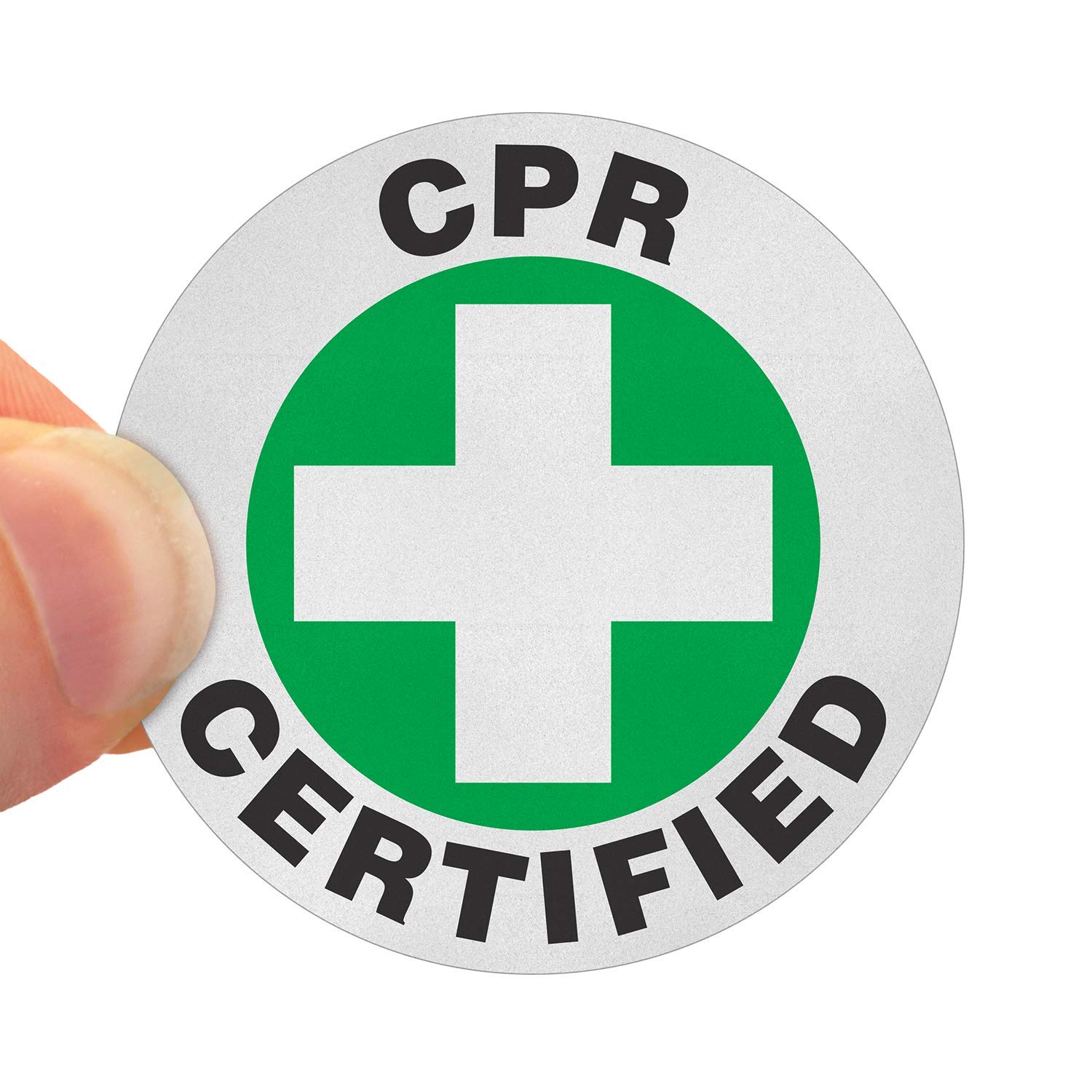 Amazon.com: SmartSign CPR Certified Pack of 5 Hard Hat Stickers