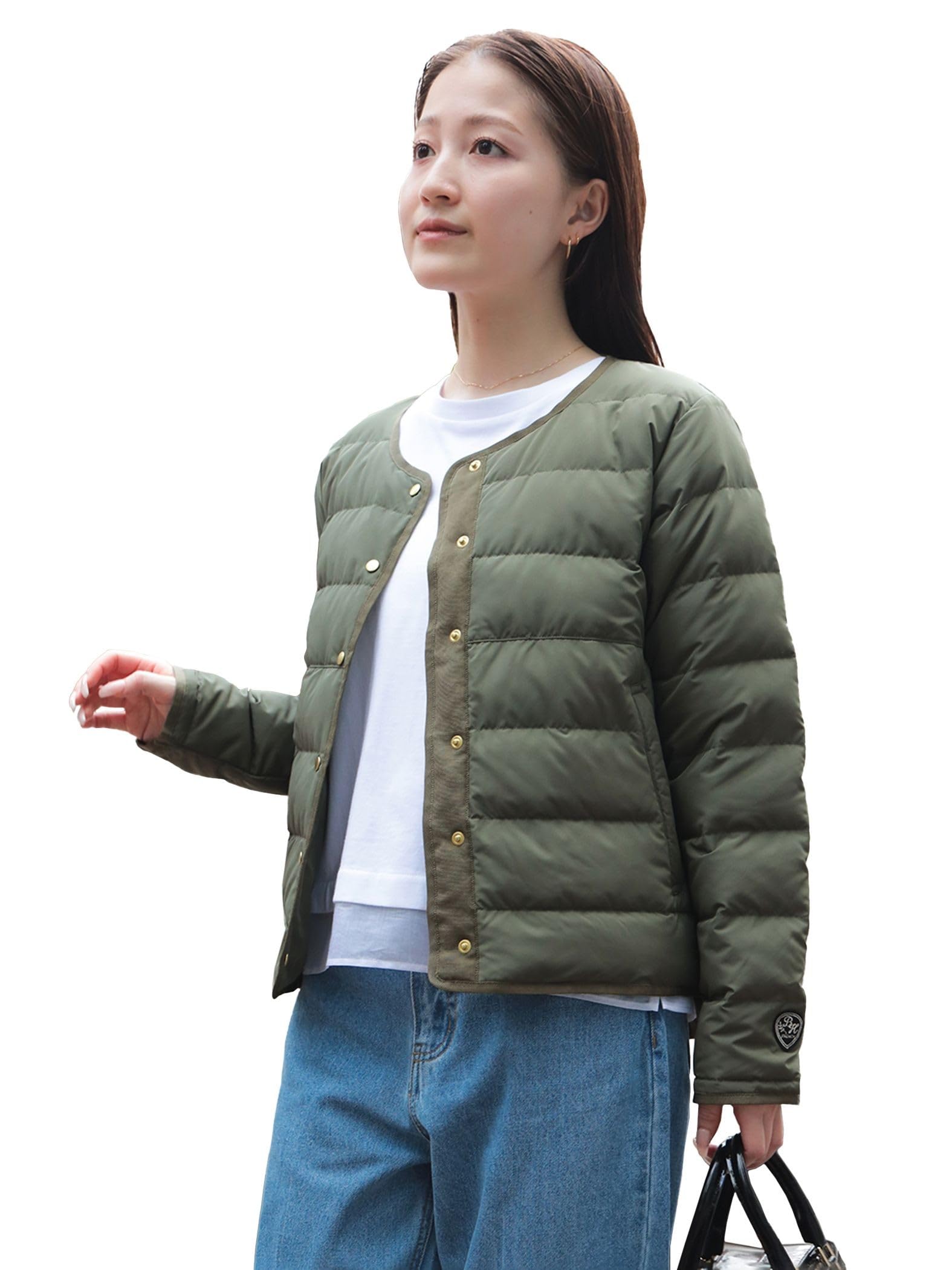 Amazon.co.jp: [ビームスハート] ブルゾン フレンチ ショート