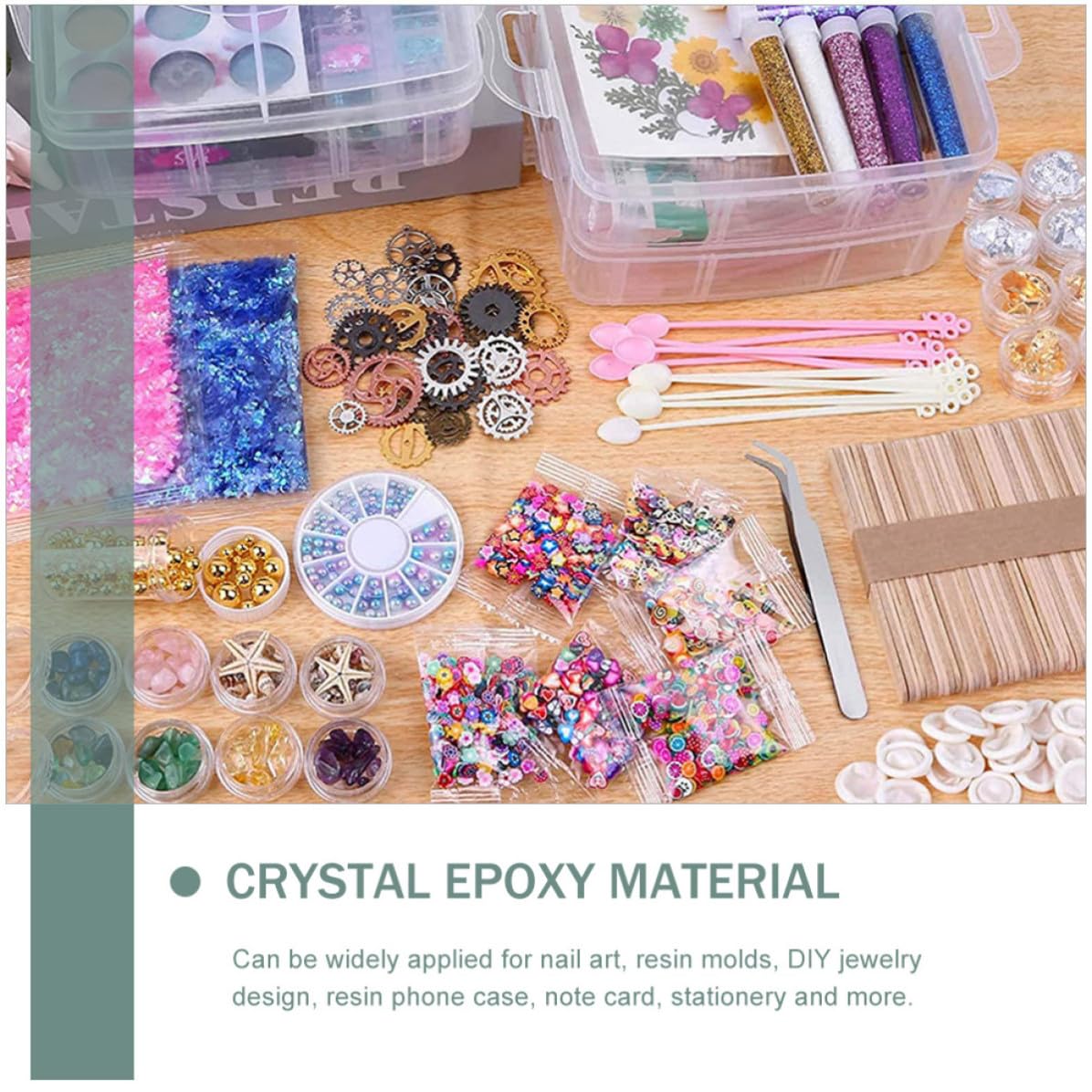 LABRIMP Kit Epossidica per Bricolage Creativo, Accessori