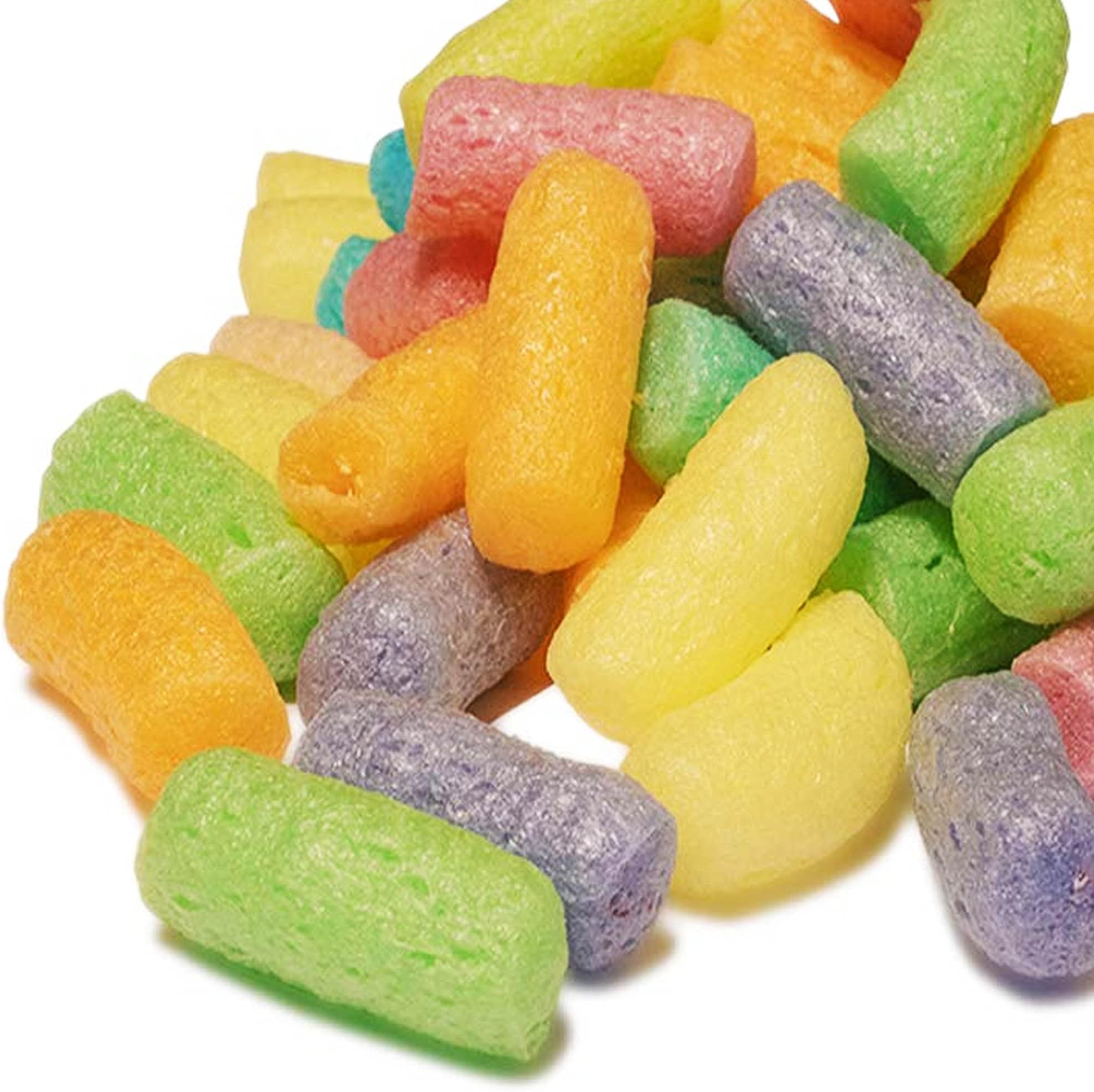 Eco Flo MULTI COLOURED Biodegradable Loose Fill Packing Peanuts Filler - 5 Cubic Carton