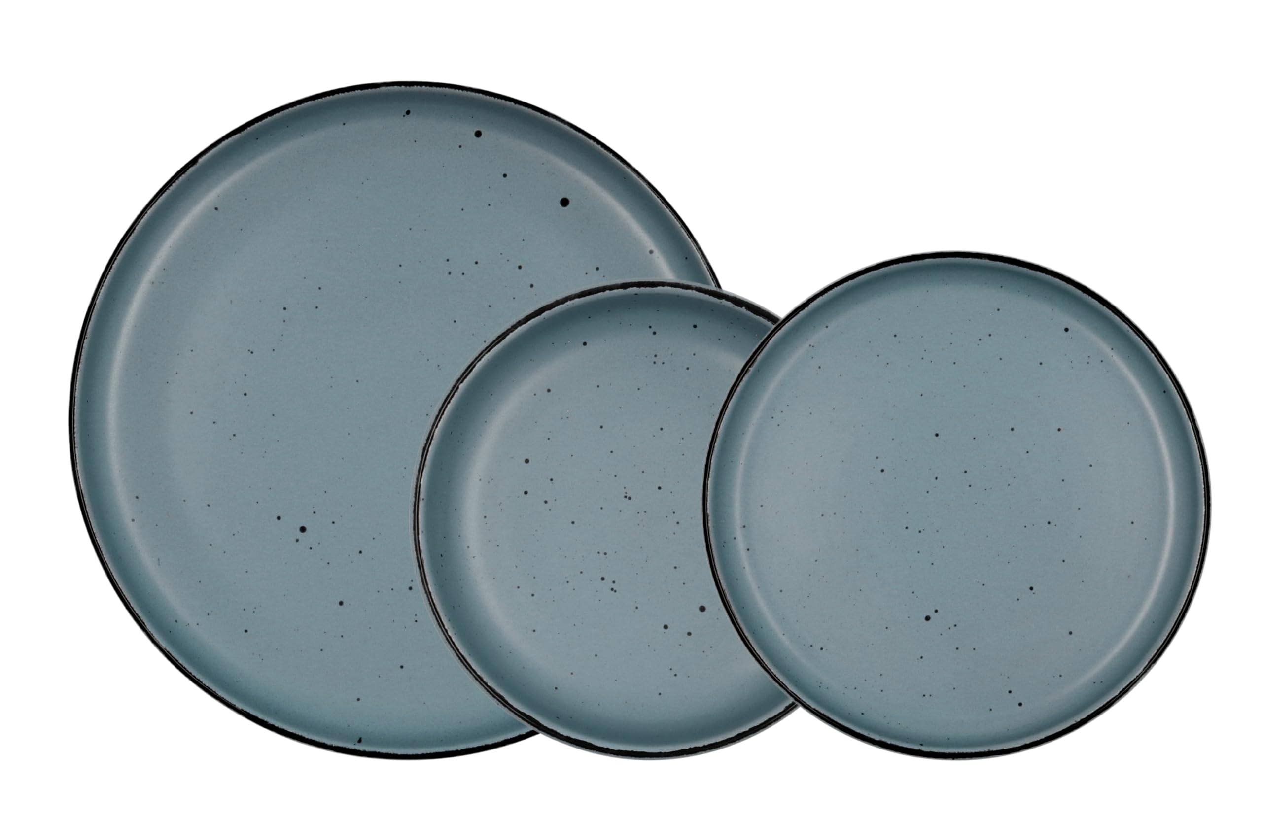 QUID MARINA - Ceramiczna zastawa stołowa 12 sztuk - 4 osoby
