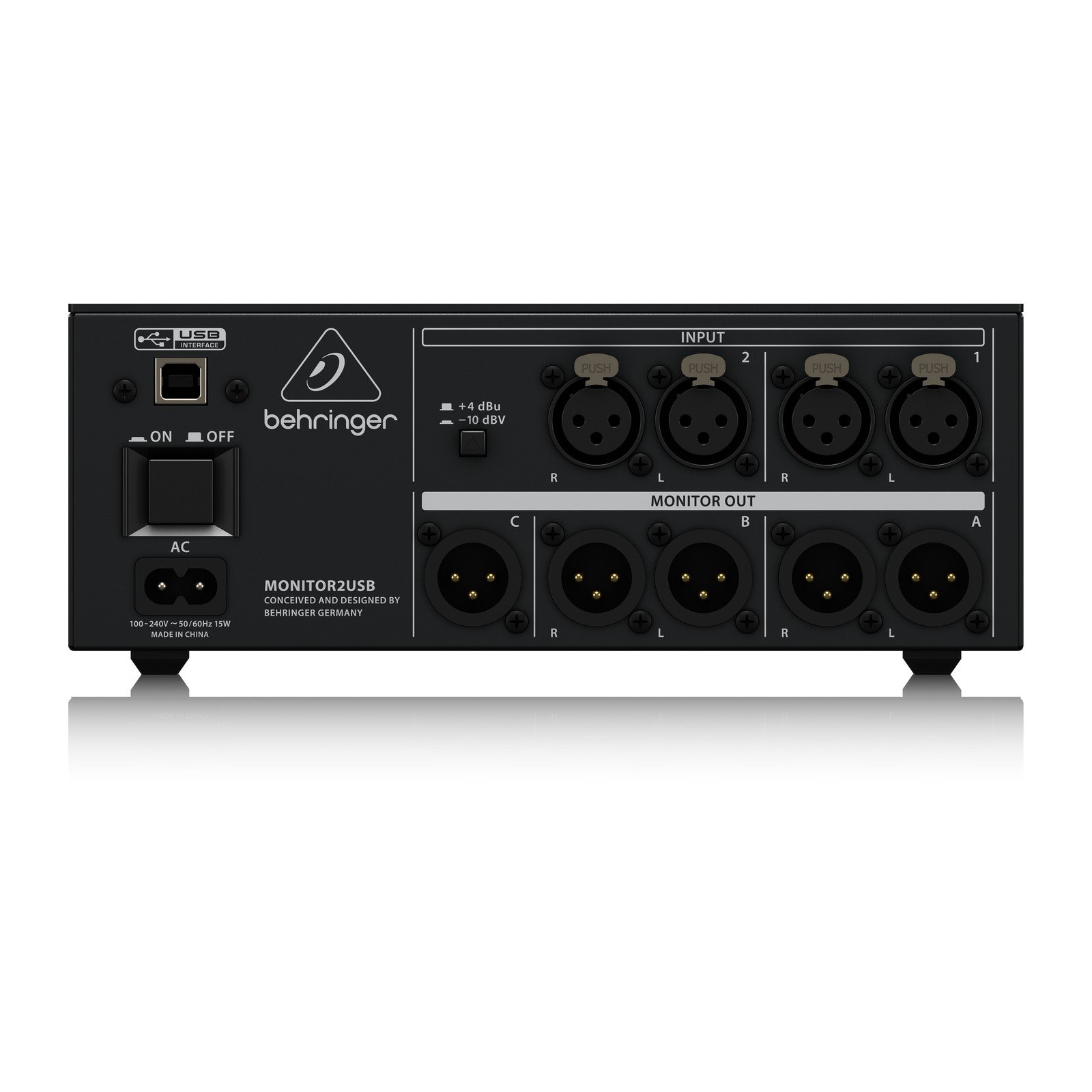 Amazon.com: Behringer MONITOR2USB High-End Speaker and Headphone