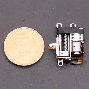 Stroke 10mm Tiny Linear Actuator 5mm Precision Planetary Full Metal Gearbox Gear Stepper Motor 2-Phase 4-Wire Mini Step