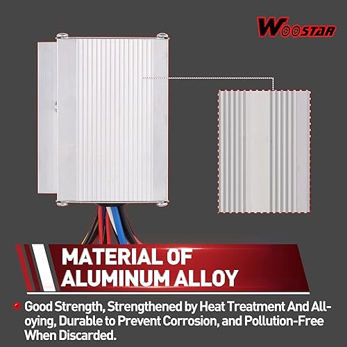 Vista 20 de WOOSTAR Controlador de velocidad de motocicleta 24 V 500 W reemplazo para scooter eléctrico e bicicleta triciclo cepillo