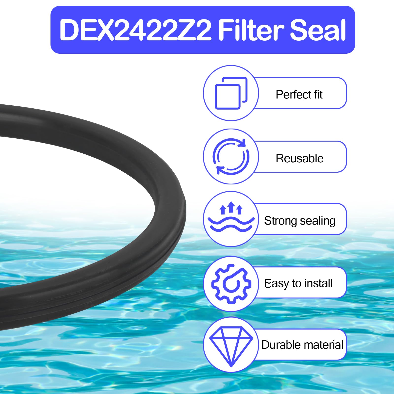 Amazon.com: HomeInn DEX2422Z2 Filter Seal O-Ring Gasket for Amazon.com: HomeInn DEX2422Z2 Filter Seal O-Ring Gasket for