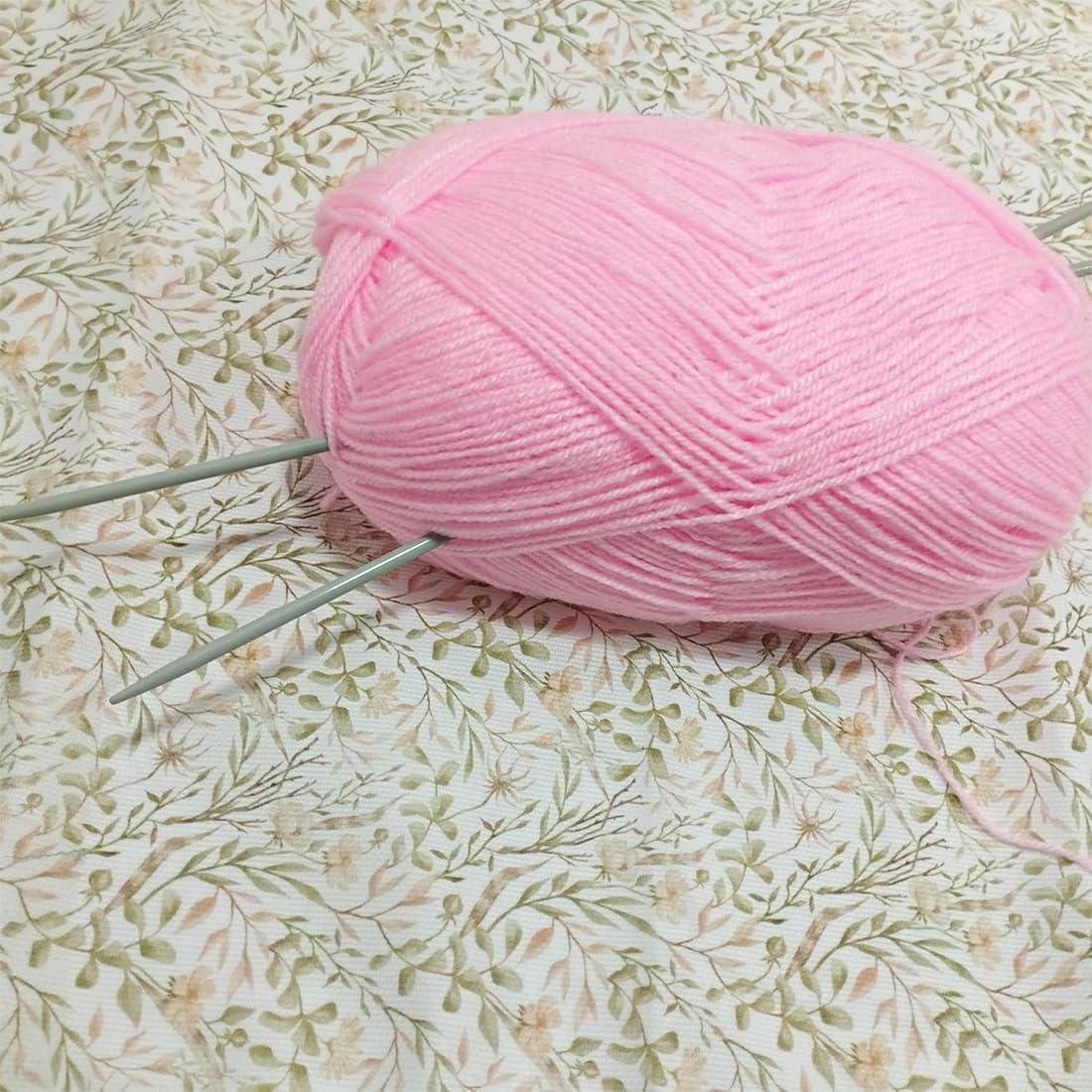 Ovillo de Lana Fina 3mm (100 gr - 365 Metros), Lana para Crochet, Tejer, Acrílico, Labores, Ganchillo, Hacer Punto, (10, 134)