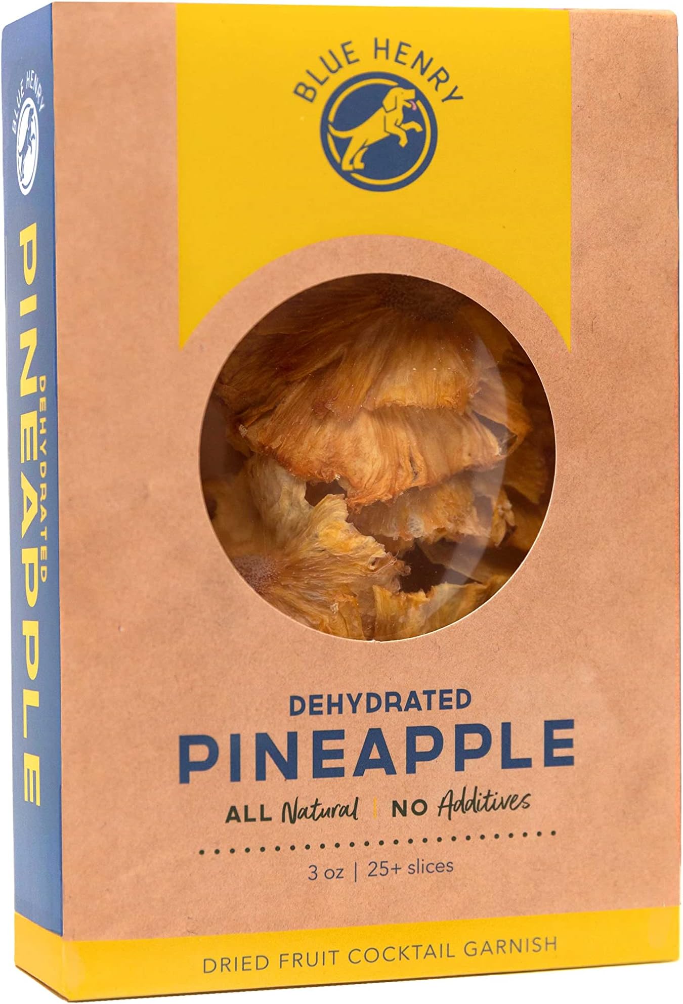 Mkostlich Dried Pineapple Slices, Dehydrated Pineapple