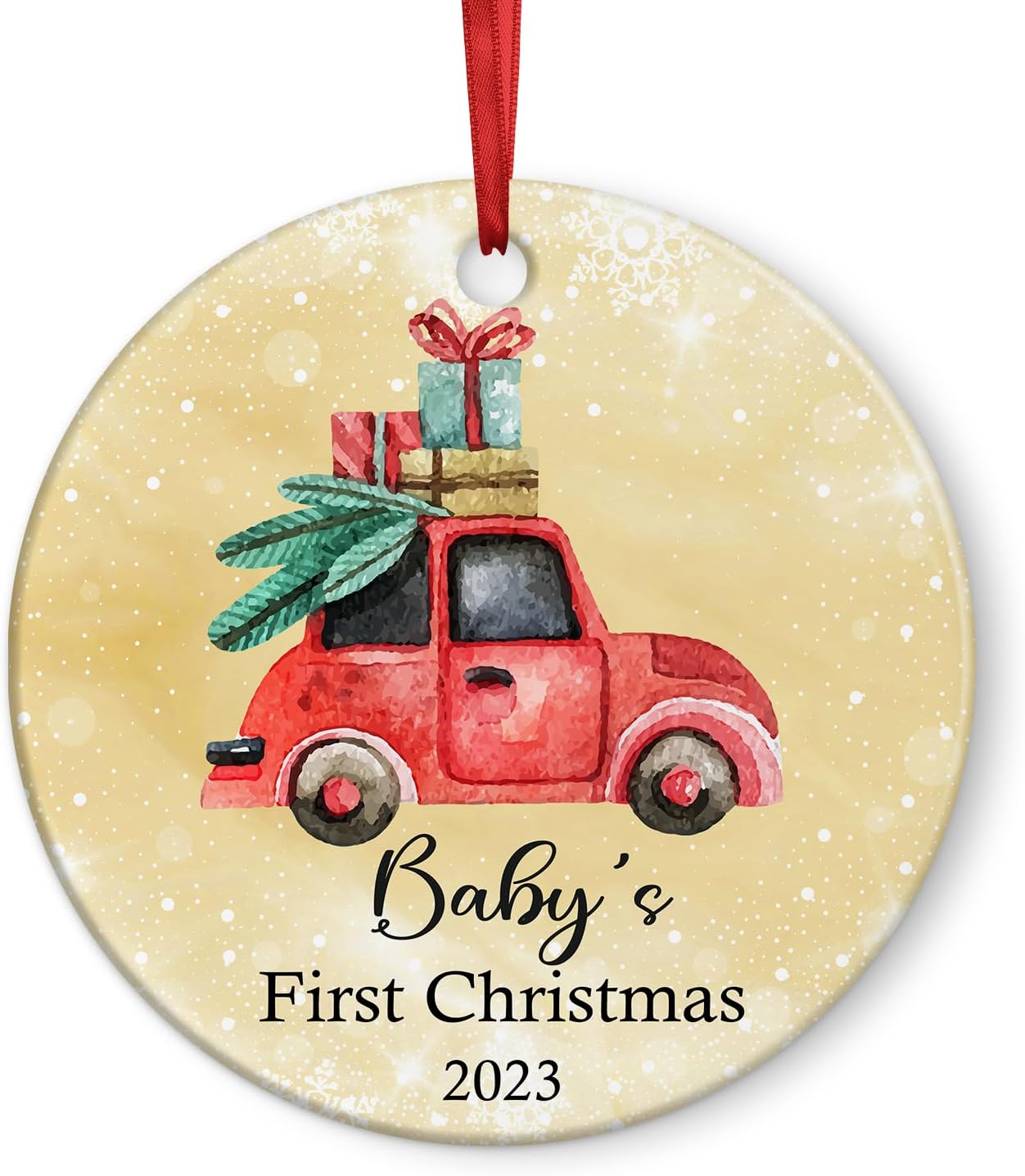 Babys First Christmas Ornament 2023 Baby 1st Christmas Ornament 2023, Babys First