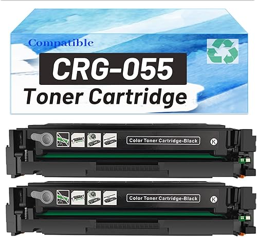 CRG-055 Cartucho de tóner compatible de alto rendimiento (con chip) de repuesto para impresora CRG055KCMY, para impresora Canon LBP663CDN LBP663CDW