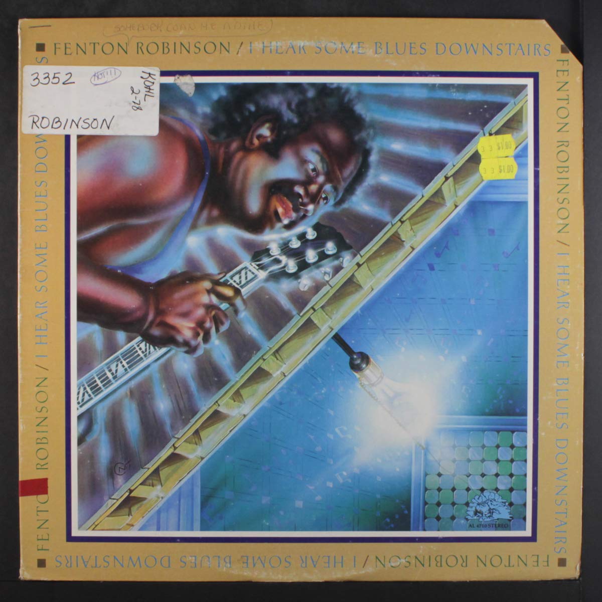 Fenton Robinson - I Hear Some Blues Downstairs (Vinyle Usagé) main image 0