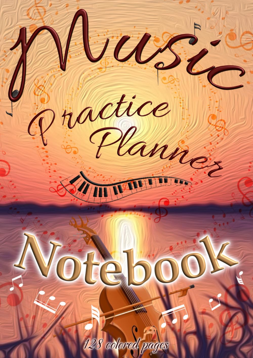 Cahier de musique A4 pour ne plus perdre ses partitions ni ses notes de cours