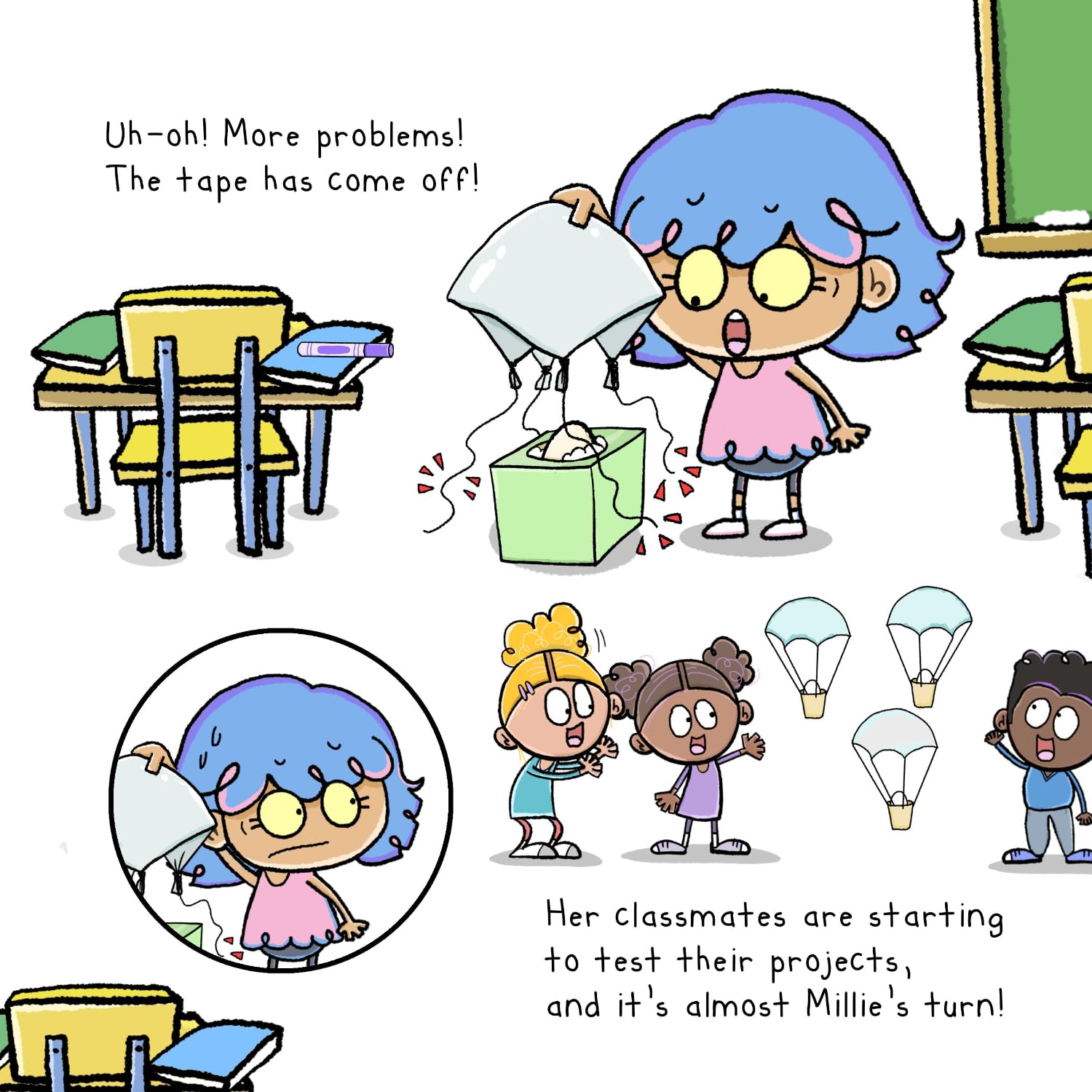 The Girl Who Has A Million Problems: A STEM Story That Teaches Kids to Solve Problems, Manage Big Feelings, Regulate Emotions, and Think Creatively, Ages 4–7 (A Million Mistakes Series) - Image 7