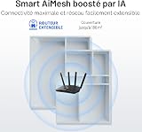 ASUS RT-BE58U WiFi 7 AiMesh Routeur Extensible 4K QAM MLO Détection IA Port WAN/LAN 2,5 G 4 Ports 1G Sécurité réseau Commercial Sécurité Enfant Réseau IoT Réseau Enfant - 4