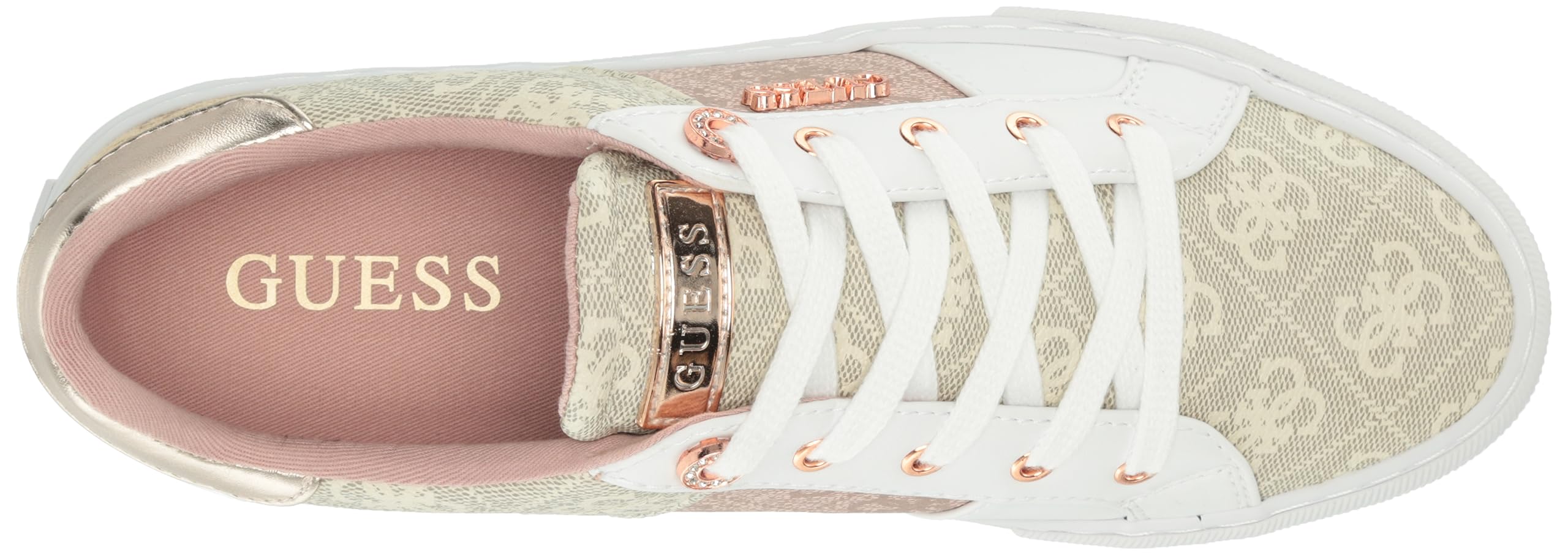 Guess Women's Loven Sneaker: 11 Light Natural
