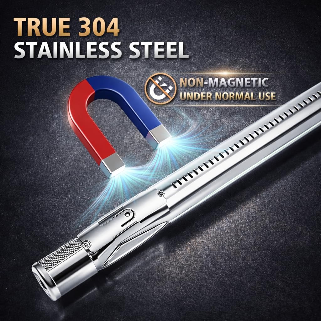 QuliMetal Bruciatore a gas da 49,5 cm per Weber Genesis 300, Genesis E330 E320 E310 S310 S320 S330 con manopola di controllo frontale, bruciatore in acciaio inossidabile 304 62752, bruciatore di
