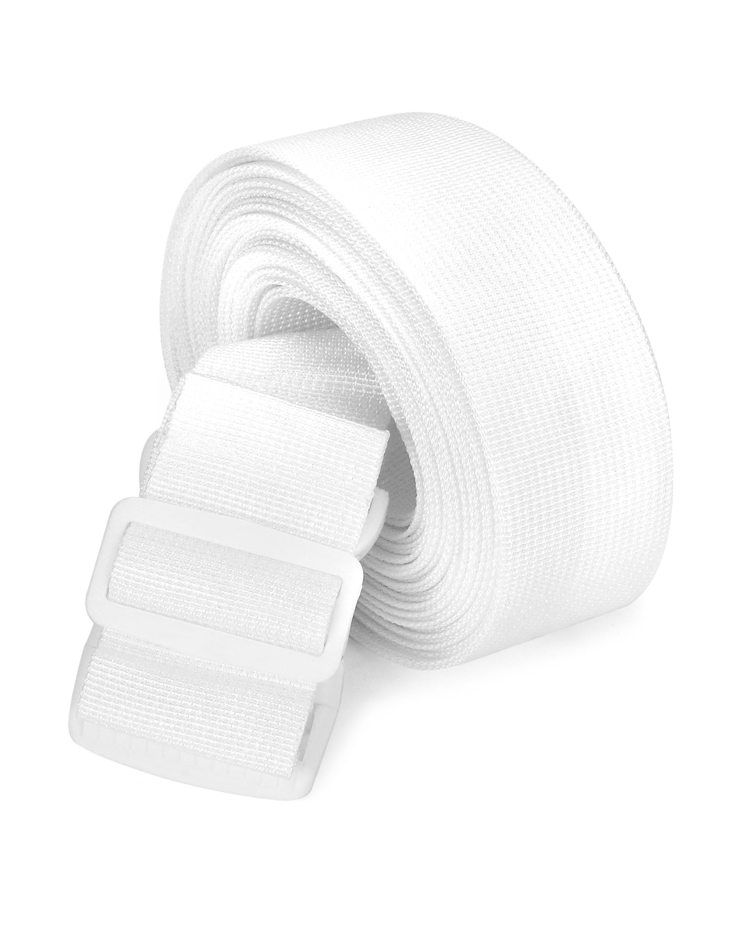 QWORK® 10 m złącza pasów do łóżka, białe, do łączenia dwóch podwójnych łóżek