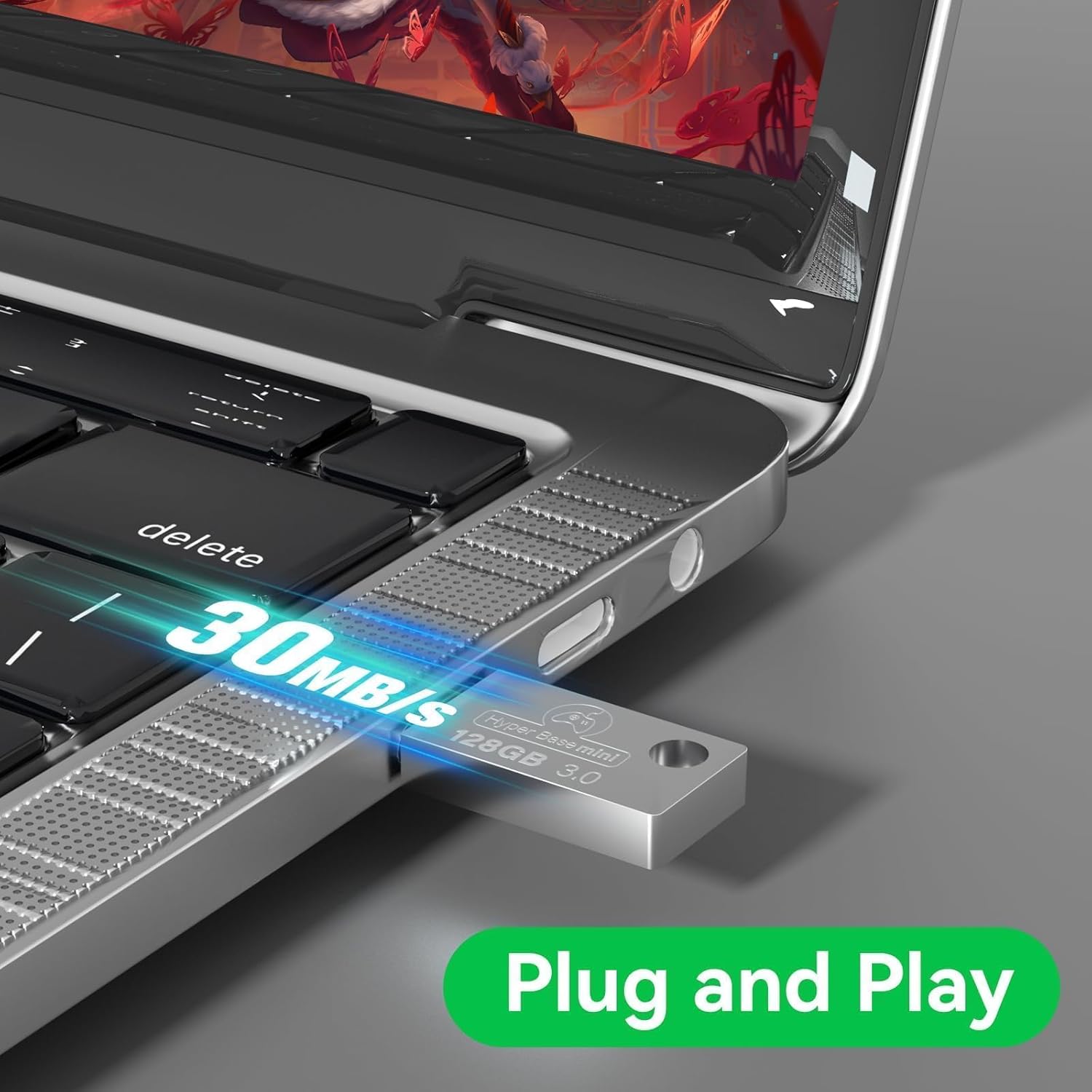 Portable Game Console with 43254 Classic Retro Games, Wireless for PC, Plug and Play Retro Video Game Console, Emulator with 74 Emulators, Mini Hyper Base Mini image 2 of 6 B0CM64R7QW