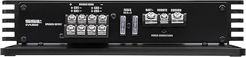 Miniatura 2 de Sound Storm Labs EV4.1600 Evolution - Amplificador Mosfet de 1600 W, 4 canales, 2 a 8 ohmios, estable clase A B, rango completo, con control remoto