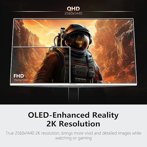 Miniatura 4 de INNOCN Monitor para juegos OLED de 27 pulgadas 2560 x 1440p 500Hz