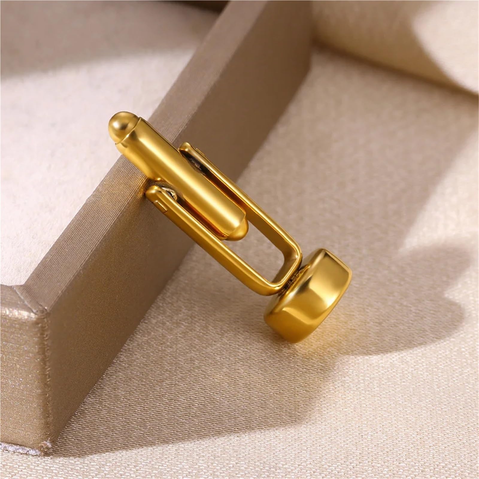 Krawattennadeln für Herren Cufflinks For Men Sleeve Wrist Buttons Shirt Clasps Stainless Steel Cuff Buckle Wedding Grooms Jewelry Mens Accessories