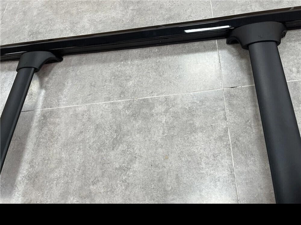Black 4Pcs Roof Rails Crossbar Fits for 2014 2015 2016 2017 2018 2019 2020 2021 Acura MDX Roof Side Rail Rack Cross Bars Crossbars Cargo