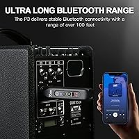 Vista 3 de Xvive Receptor P3 Bluetooth XLR para mezclador de audio, PA activo, sistemas DJ