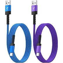 Car Carplay Cable Fast for iPhone 17e/17/Air/17 Pro/17 Pro Max/16e/16 Pro/16 Pro Max/16 Plus/16/15 Pro Max,3FT/2Pack 3.1A USB A to USB C Charger Cord iPhone 17 Pro Car Fast Charging Cable USB Type C