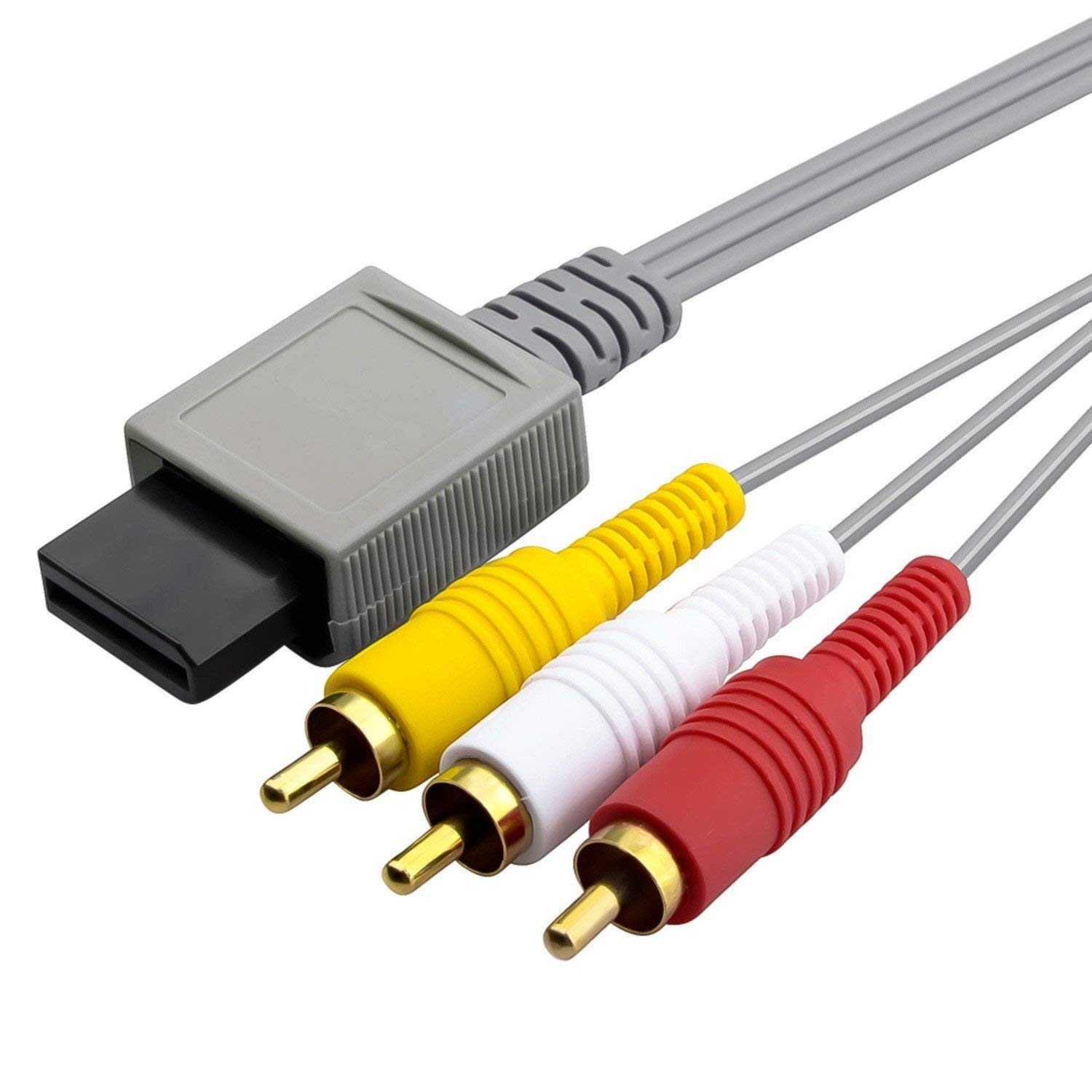 Adaptateur Secteur Alimentation Adaptateur Secteur avec AV Câble Compatible pour Wii