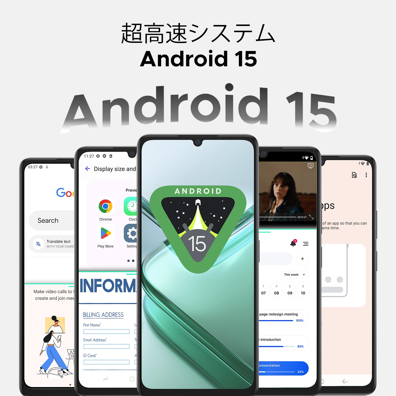 Amazon | 【Android 15 SIMフリー スマホ 初登場】DOOGEE N58pro