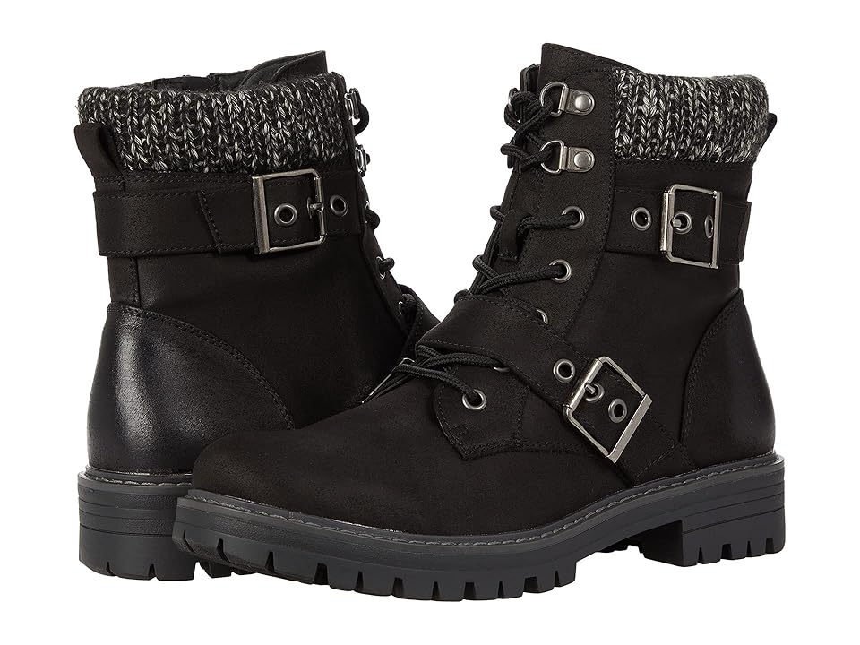 Cliffs by White Mountain Marlee (Black/Fabric) Women's Boots INTERNATIONAL SHIPPING