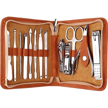 familife l01 stainless steel 11 in 1 manicure set
