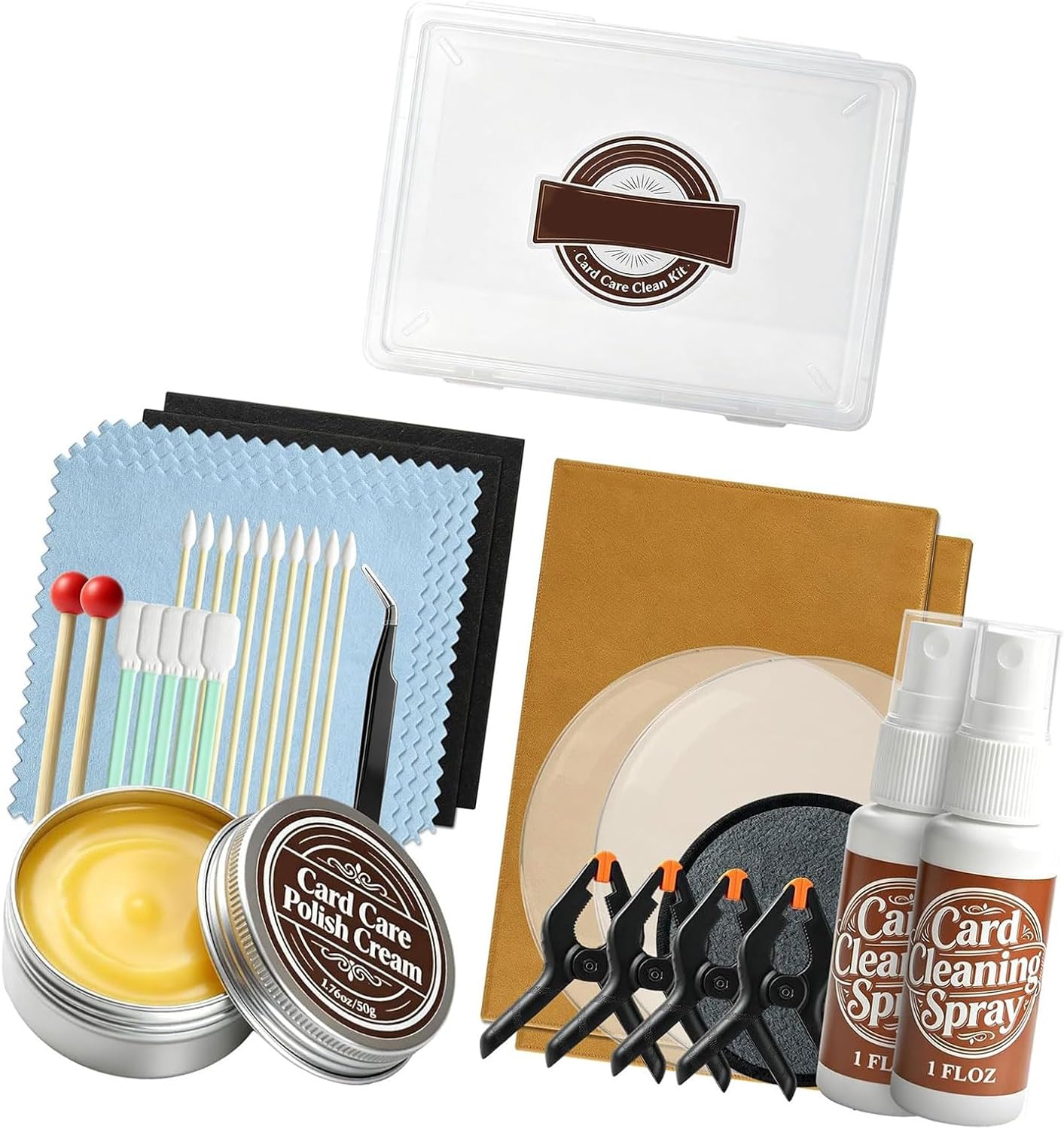 Manual Card Upkeep Set Care Accessories for Hobby Collections