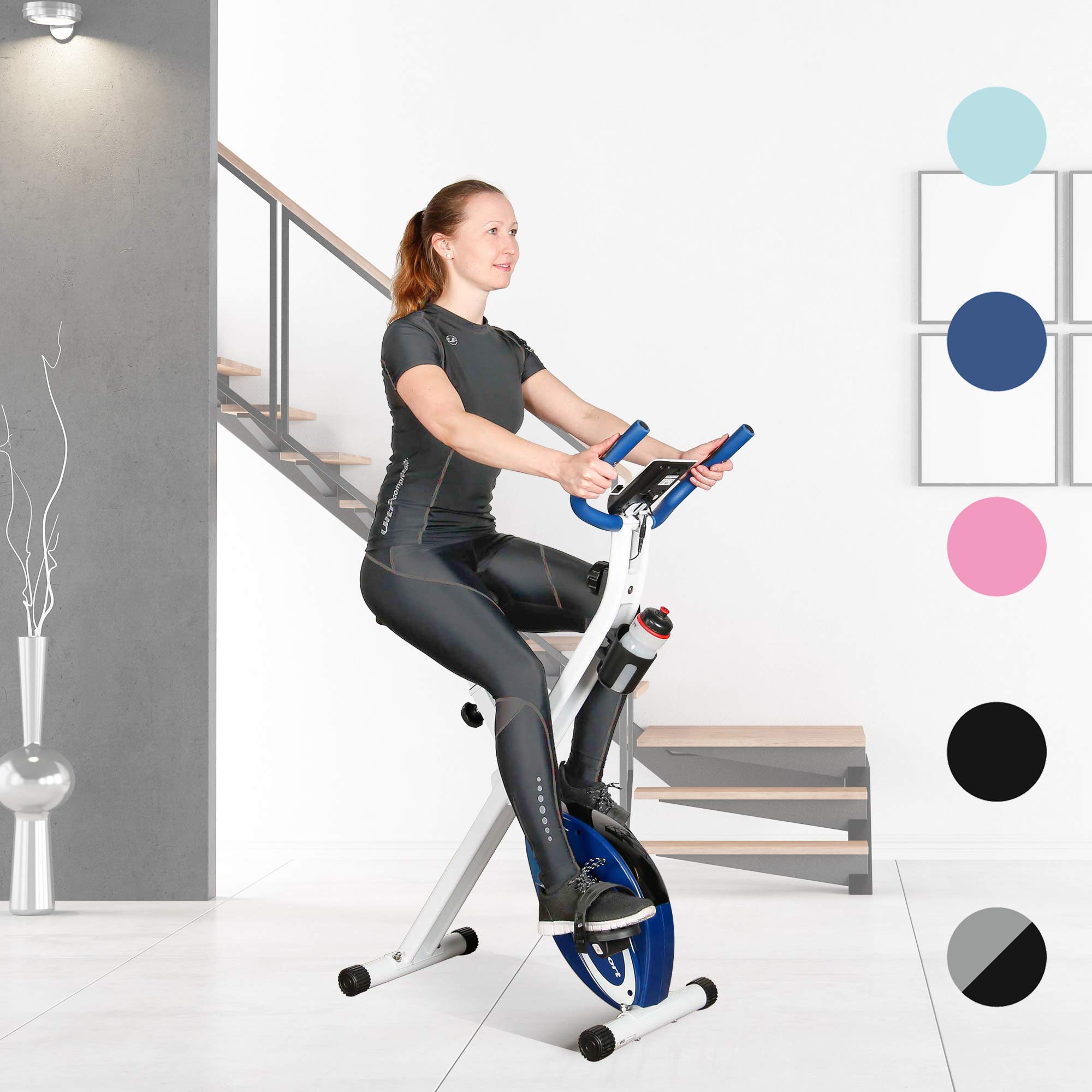 GEARSTONE F-Bike Inklapbare Fietstrainer LCD-Display Hometrainer