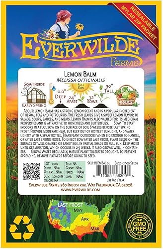 Miniatura 2 de everwilde explotacionesBálsamo de Limón zacate semillasEl oro Vault