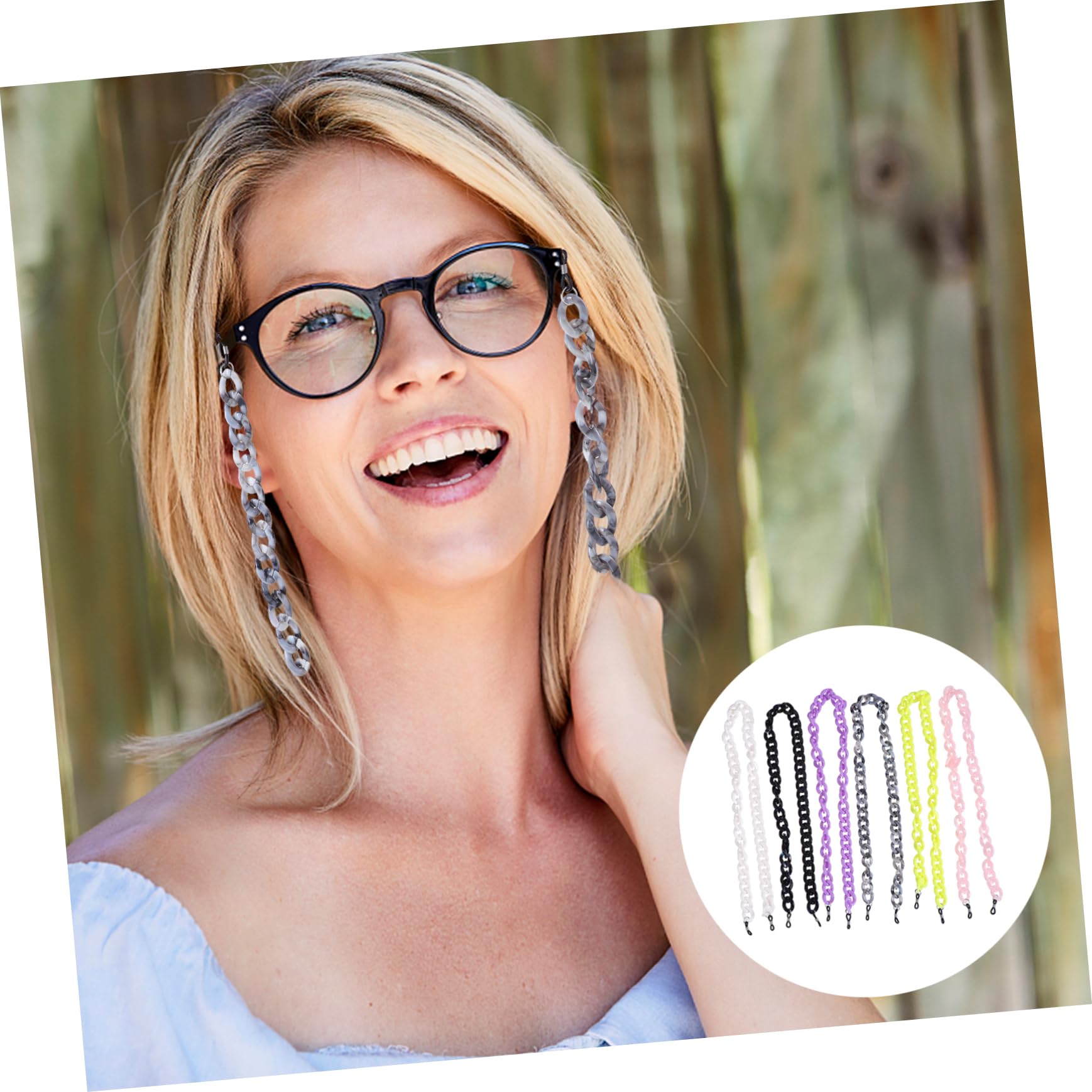 FRCOLOR Brille Maskenkette Kette Zum Aufhängen Der Maske Schutzmaskenhalter Maskenband Seil Zum Aufhängen Der Maske Anti-lost-gesichtsabdeckungs-lanyard Maskenriemen Plastik