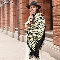 Vista 280 de DANA XU Manta de pashmina extragrande 100% de lana merina, bufanda de viaje, bufanda de cachemira para mujer, otoño e invierno, chal de gran