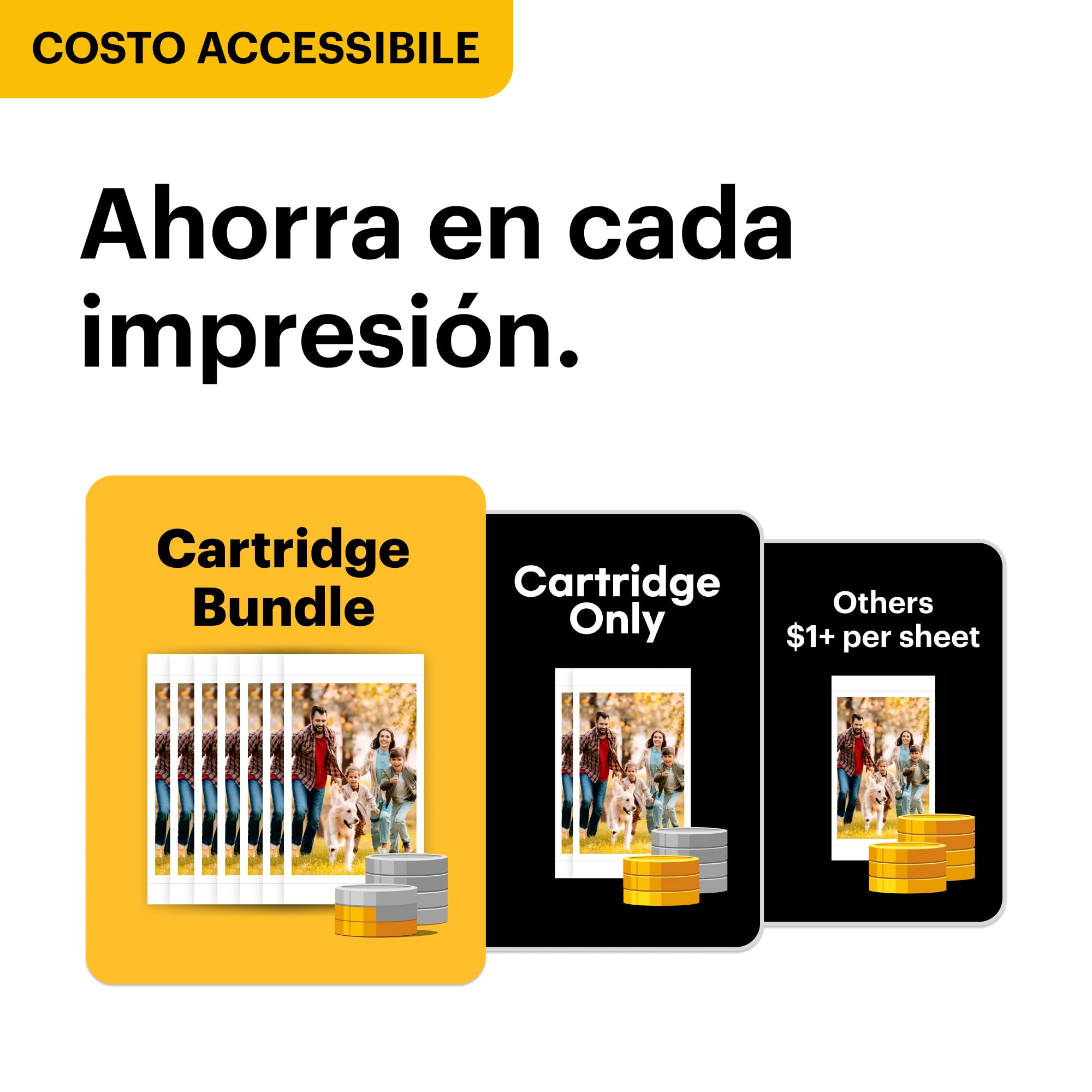 KODAK Dock Plus 4PASS Impresora de Fotos Instantánea (10x15cm) + 10 Hojas
