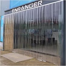 Generisch Plastik  eritli Kap  Perdesi,  effaf PVC Perde  eritleri,  ardaklar, Bah eler ve So uk Odalar i in R zgar ve Ses Yal t m  Renk  effaf, Boyut 205 x 135 cm