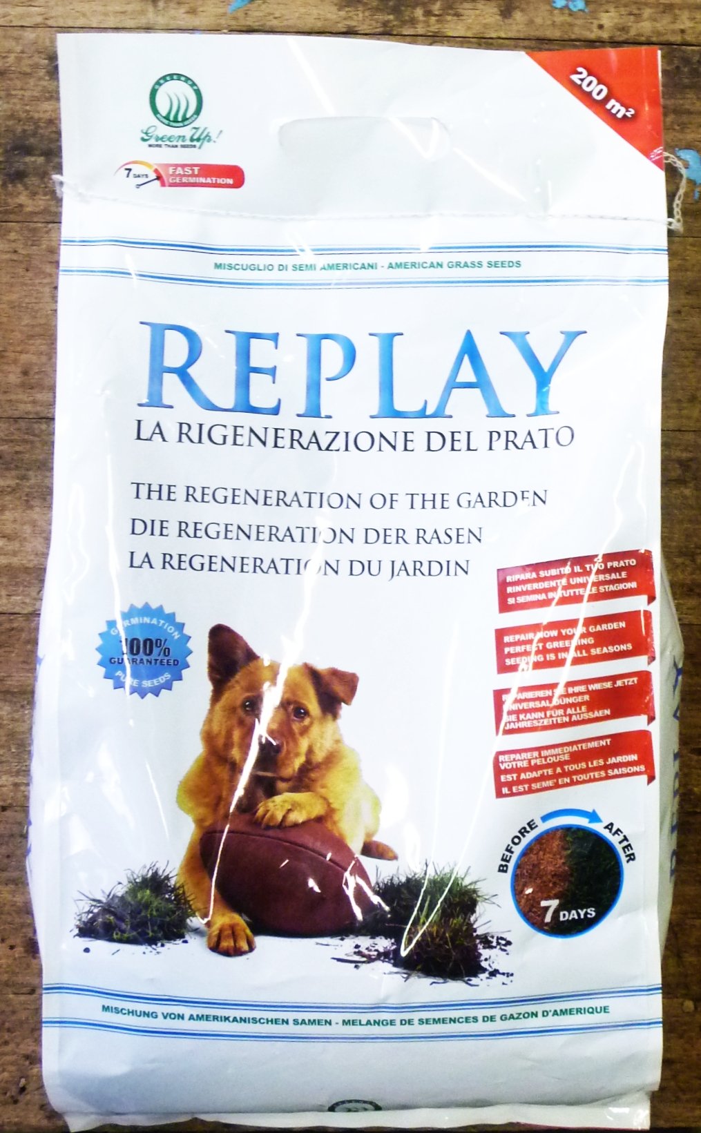 Semente americana Replay - La Rigenerazione del Prato - 5 Kg