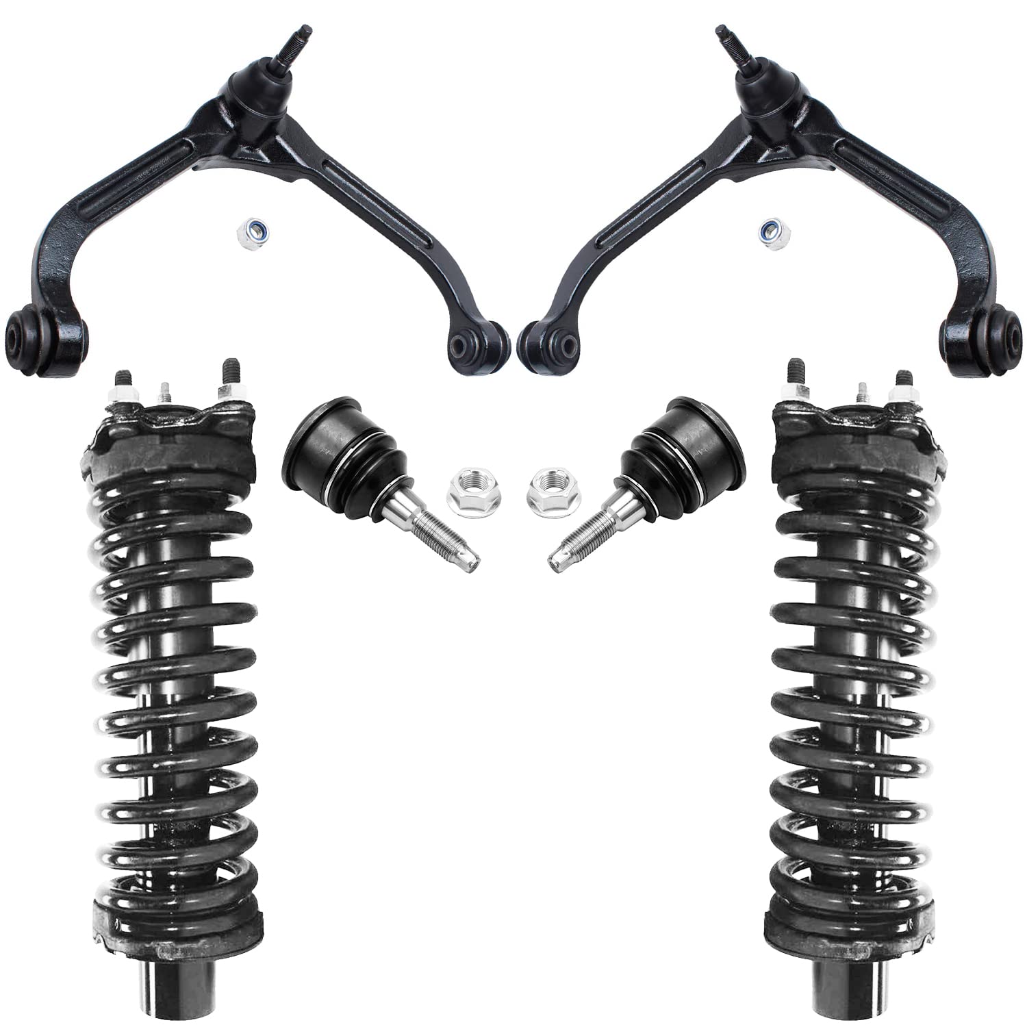 10-Piece Front Suspension Control Arm Kit For Chrysler 300M, Concorde, LHS, Dodge Intrepid
