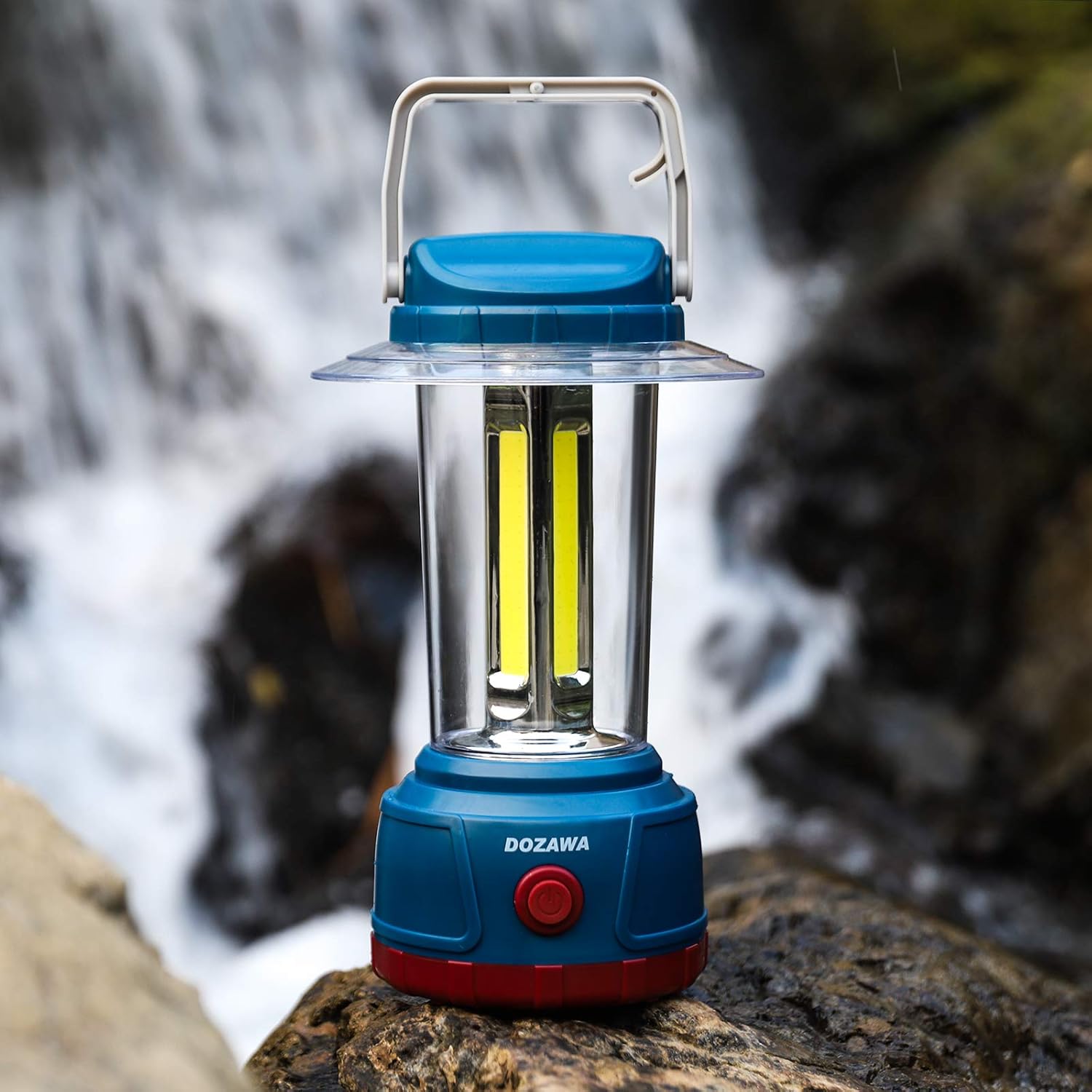 DOZAWA Rechargeable LED Camping Lantern,3000 Lumens,Ultra Bright Camping Lamp with 6400 mAh Power Bank,Perfect Lanterns Flashlight,Hiking Gear,Emergency Light, Hurricane, Power Outage : Tools & Home Improvement