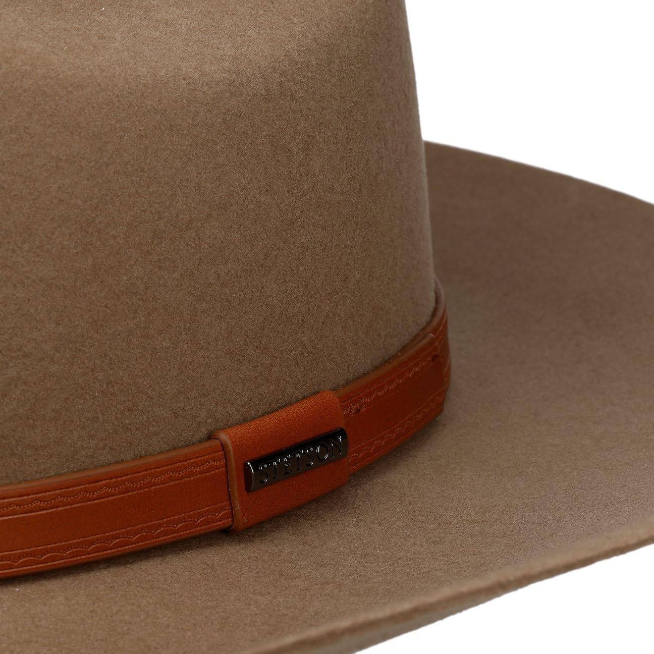 Stetson Palumo Cappello da Cowboy Western in Feltro di Lana con Cachemire Idrorepellente Uomo Primavera Estate