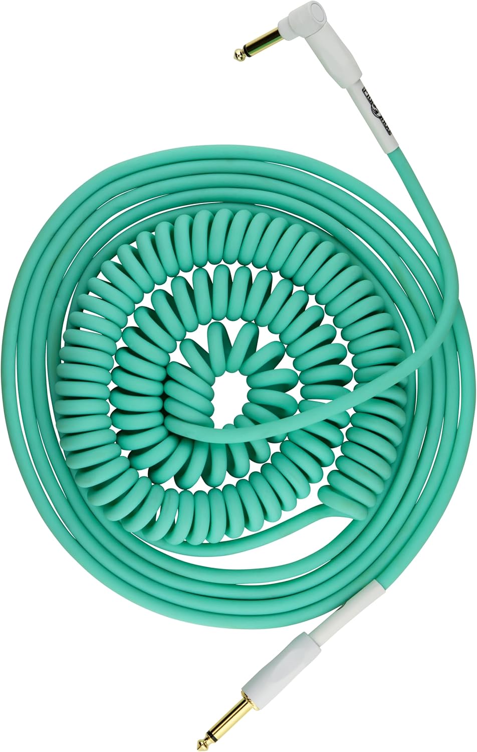 Pig Hog PHCC30SG Half Coil Instrument Cable 30ft, Seafoam Green