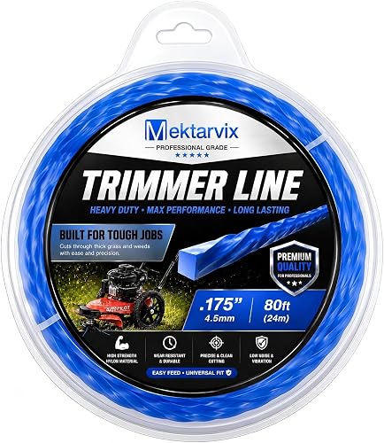 Braided Trimmer Line 175 Mil 80 ft Replacement for DR 196601