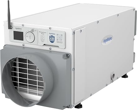 AprilAire E070W Wi-Fi Dehumidifier 70 PPD for Crawl Spaces, Basements, Whole Houses up to 2,200 Sq. Ft., Part of the AprilAire Healthy Air System