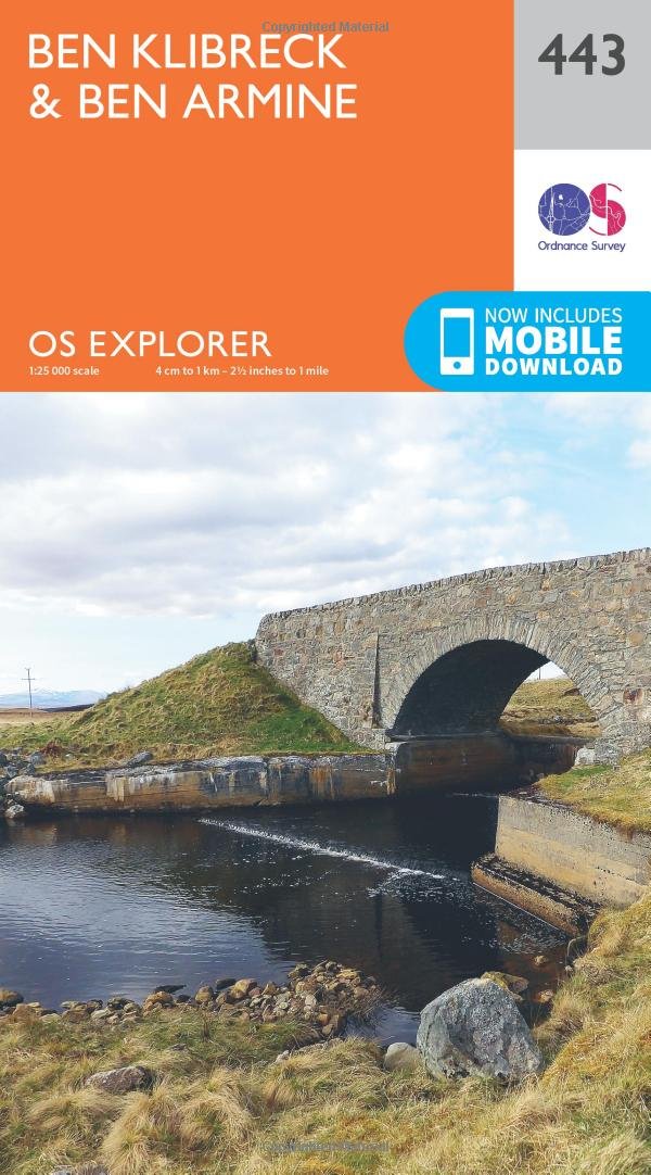 Ben Kilbreck and Ben Armine by Ordnance Survey (Sheet map, folded)