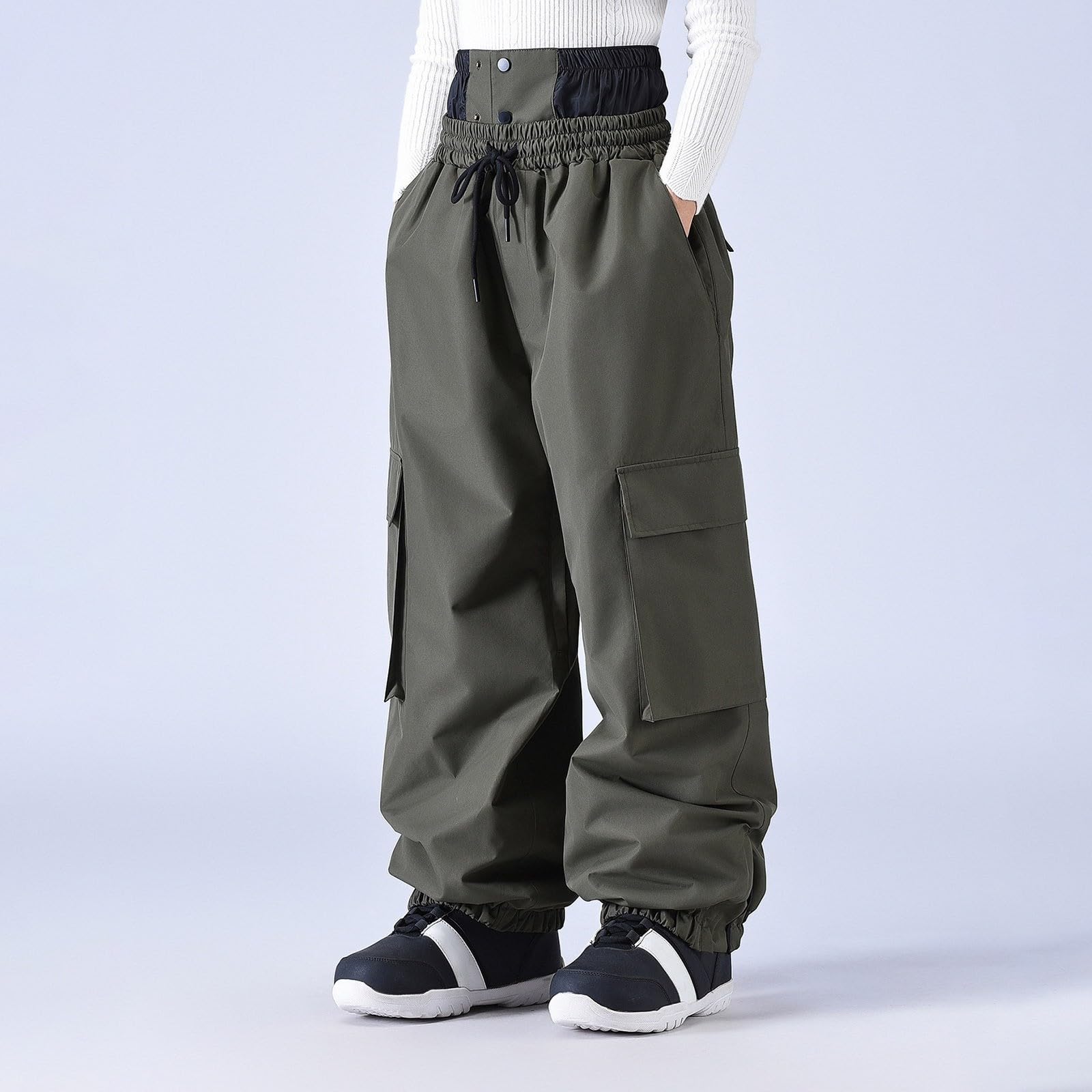 Pantalones Técnicos de Invierno para Deportes de Montaña con Aislamiento Térmico y el