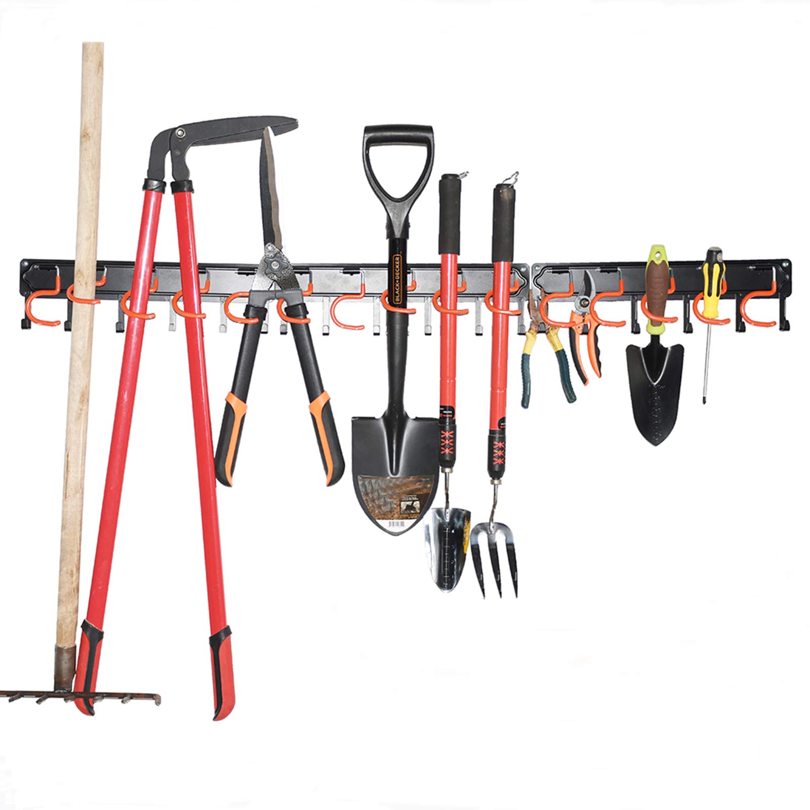 Buy Metal Garden Tool Organizer,51 Inch Garage Organizer,Adjustable