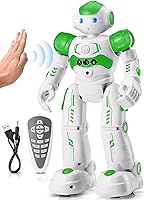 Vista 14 de KingsDragon - Robot RC, juguetes para niños, gestos y detección programable, robot inteligente a control remoto para niños de 3 a 8 años, regalo