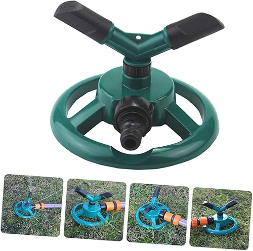 Miniatura 5 de Wakauto Automatic Rotating Lawn Sprinkler Spray Mode Garden Watering Tool with Stable Base for Vegetable and Above Ground Irrigation
